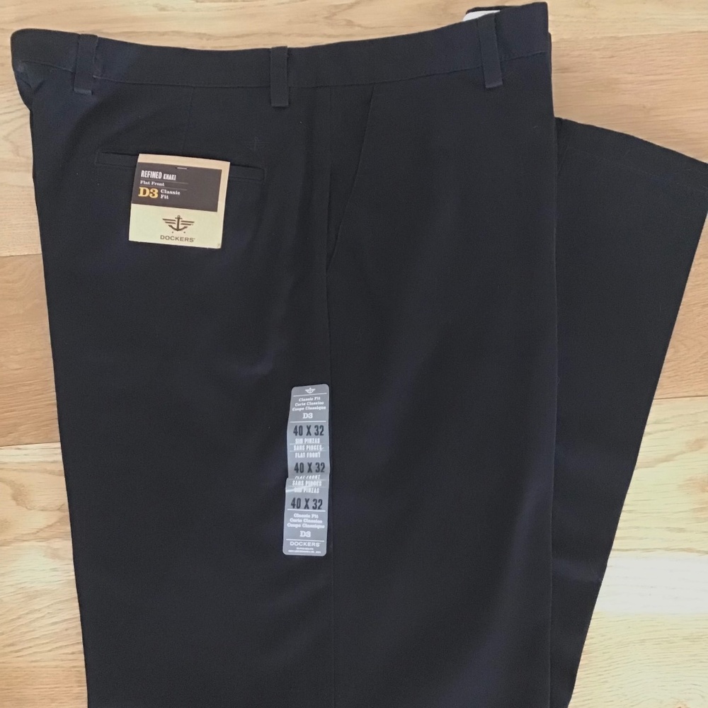 Black Dockers D3, Classic fit -NWT, 40x32